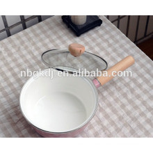 printed enamel sauce pan pot for cooking